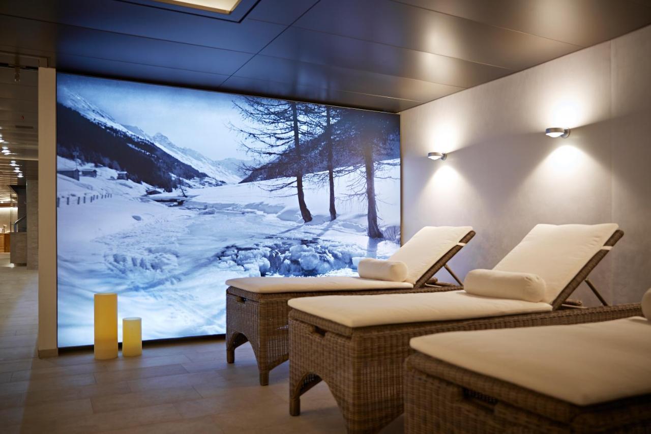 Precise Tale Seehof Davos Exterior foto The relaxation room